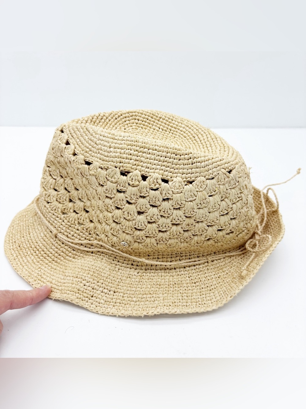 Helen Kaminski Raffia Fedora Hat